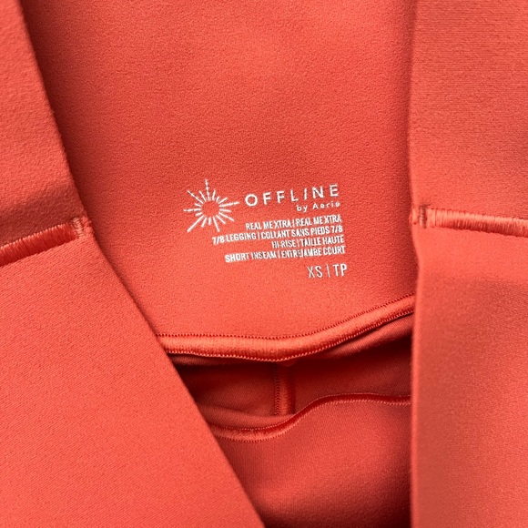 Offline by aerie real me xtra hold up coral legging - Picture 4 of 6
